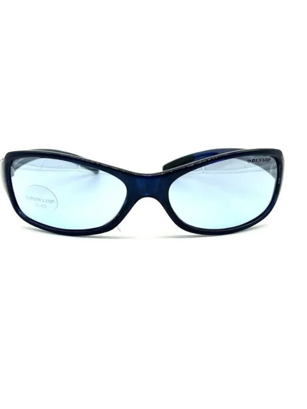 Dunlop Sport DUS152 C271 Blue Wrap Around Oval Frame/Blue CAT 1 Lens Sunglasses